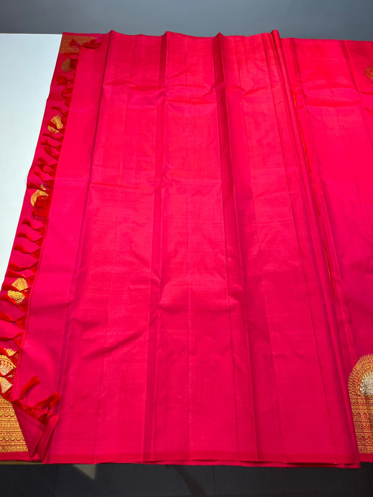 RED KANCHI SAREE