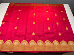 RED KANCHI SAREE