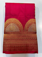 RED KANCHI SAREE