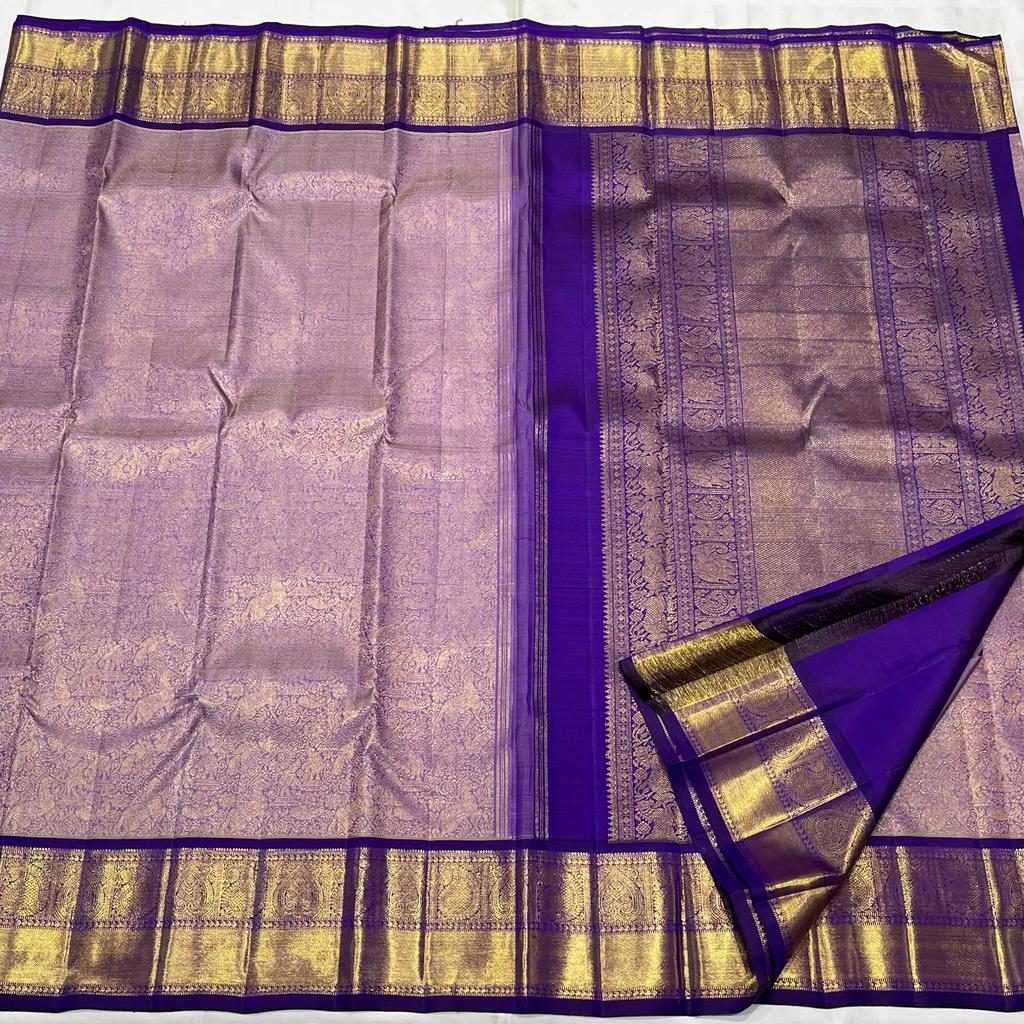 LILAC / PURPLE KANCHI SAREE