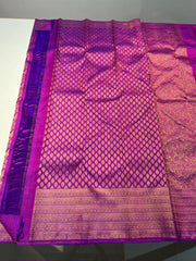 MAGENTA PINK KANCHI SAREE