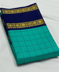 BLUE KANCHI SAREE