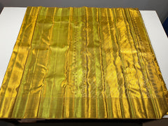 GOLD   KANCHI TISSUE SAREE