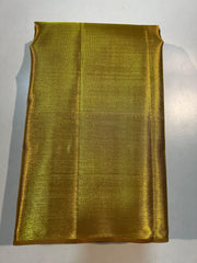 GOLD   KANCHI TISSUE SAREE