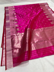 PINK CHANDERI SAREE