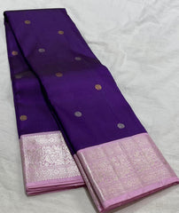 PURPLE / PINK KANCHI SAREE