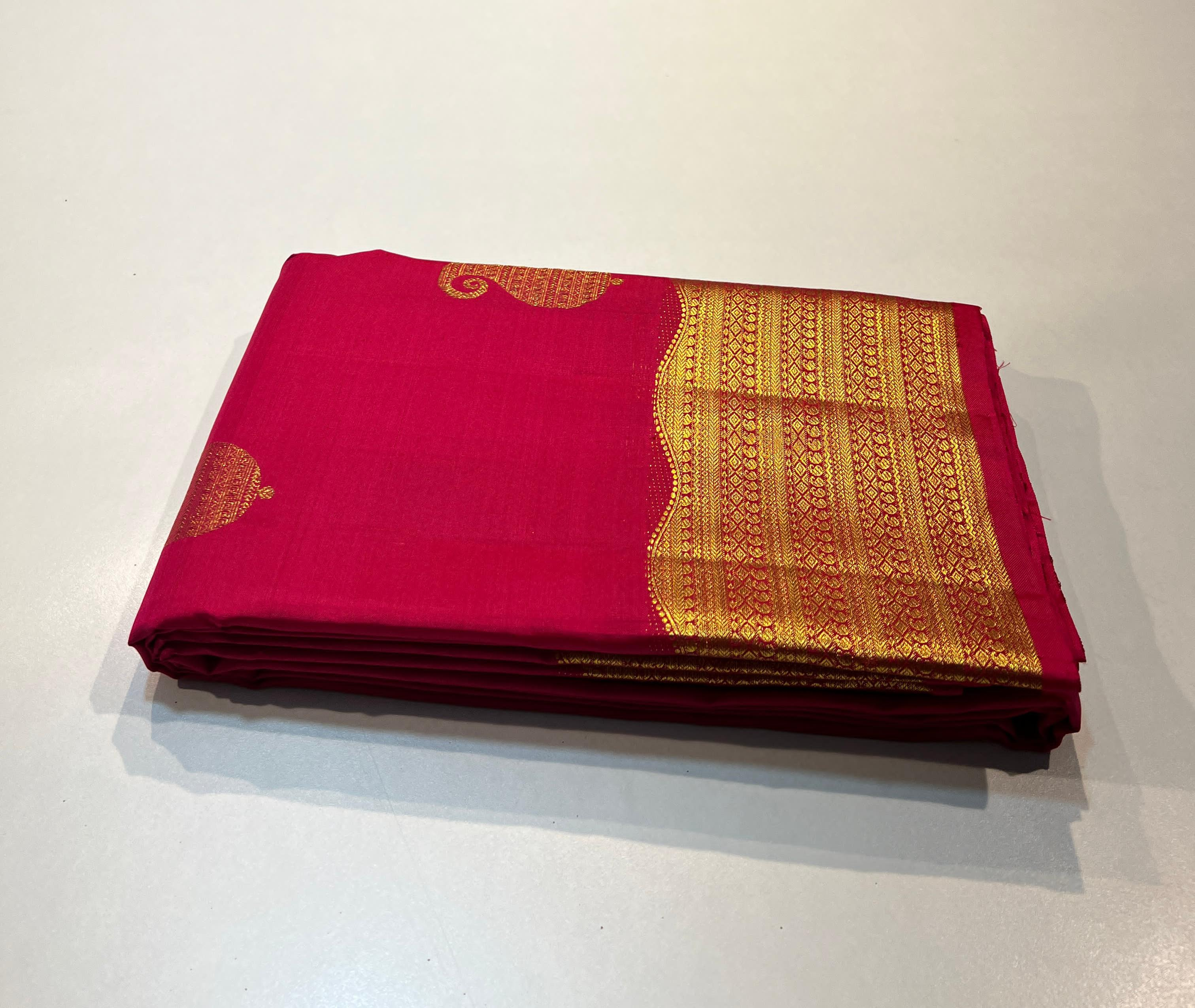 RED  KANCHI SAREE