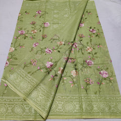 EMBROIDERY PURE COTTON KOTA HANDLOOM