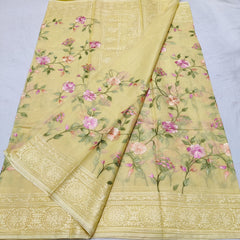 EMBROIDERY PURE COTTON KOTA HANDLOOM