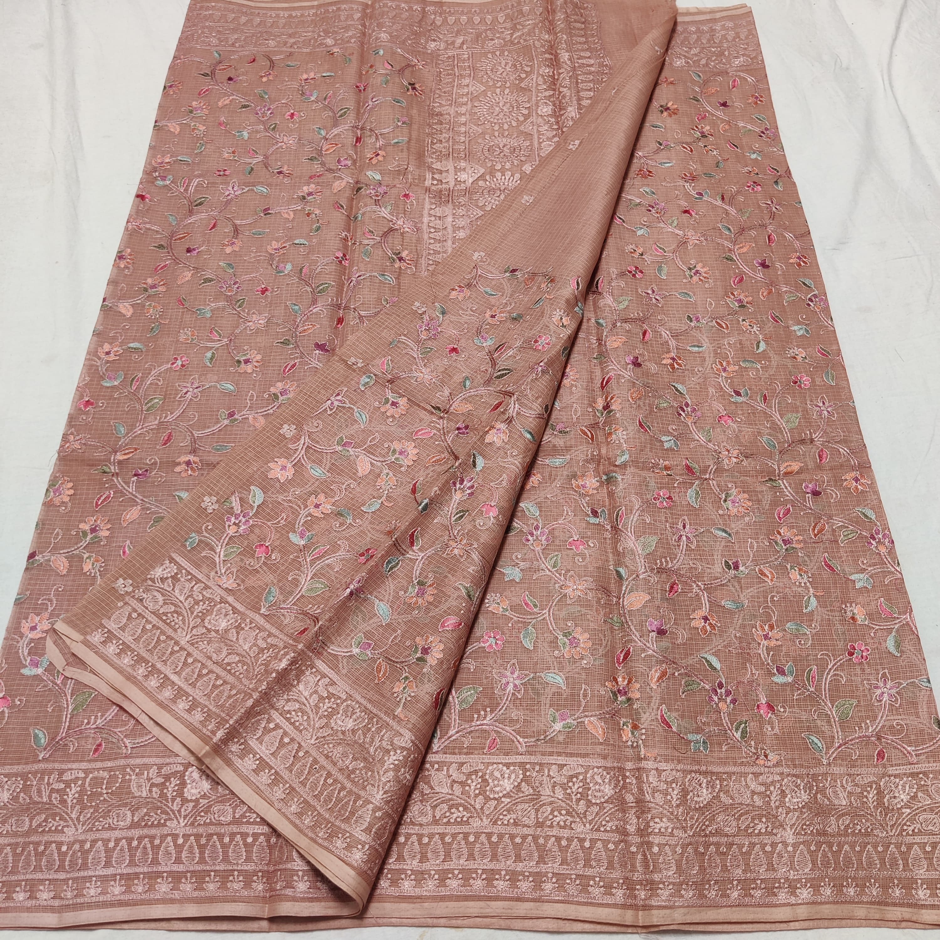 EMBROIDERY PURE COTTON KOTA HANDLOOM