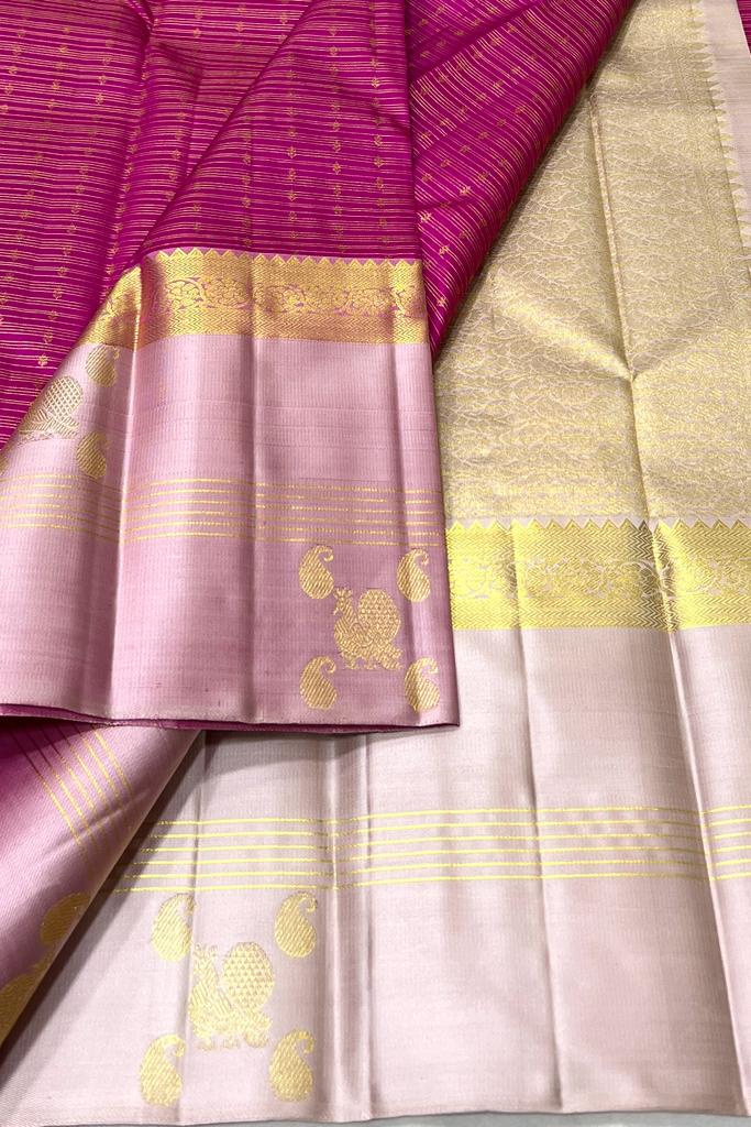 PINK KANCHI SAREE