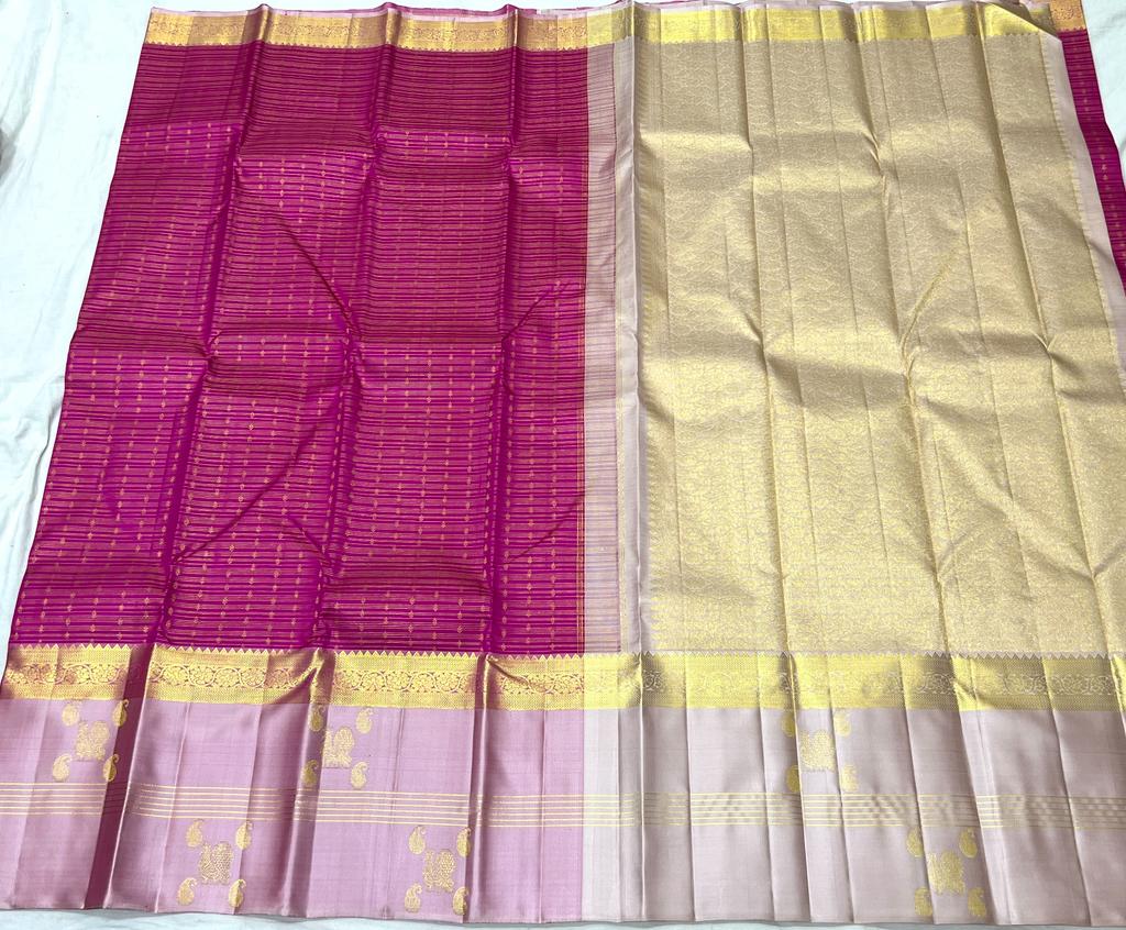 PINK KANCHI SAREE