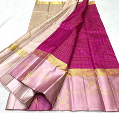 PINK KANCHI SAREE