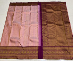 BABY PINK / MAGENTA PINK KANCHI SAREE