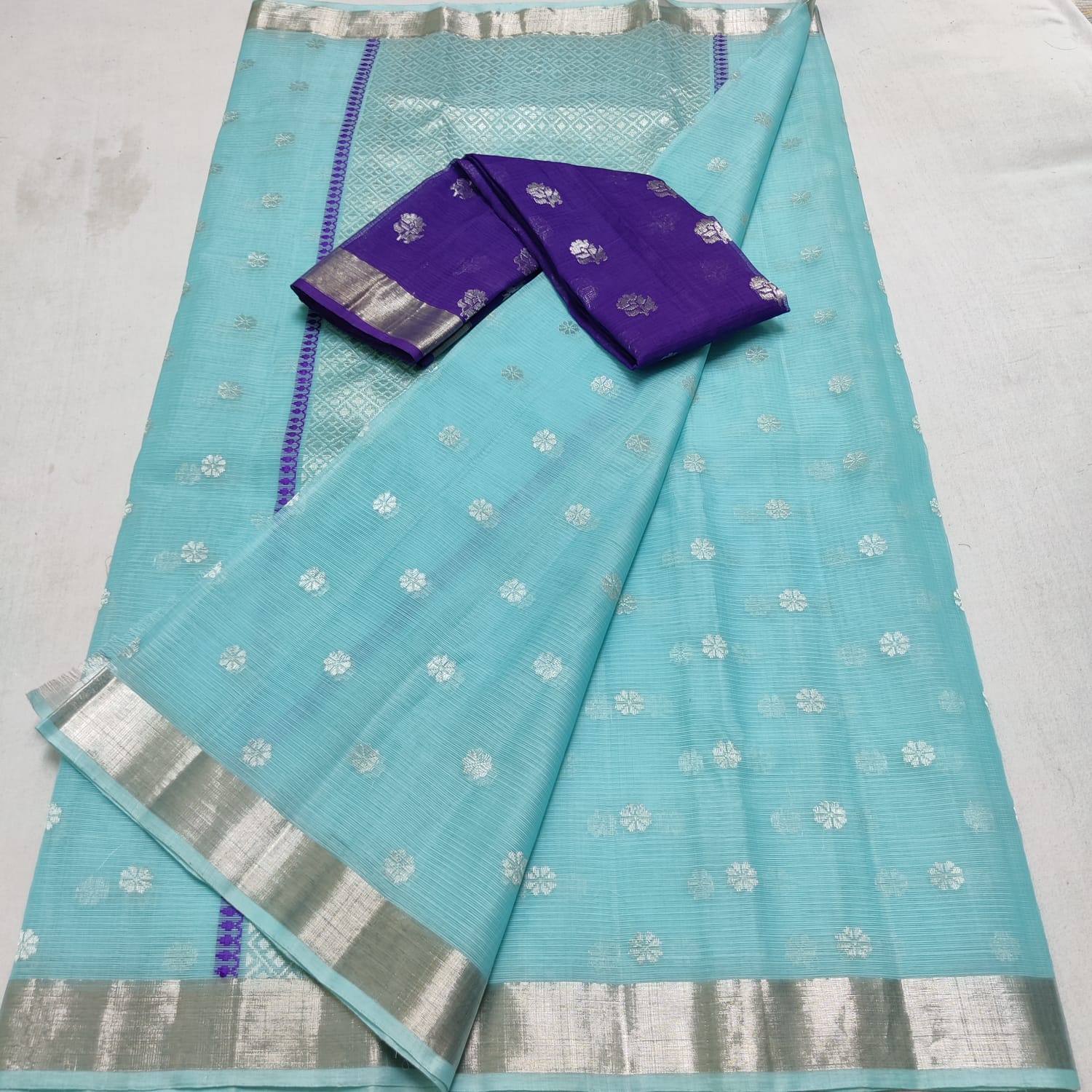 PURE ZARI KOTA SAREE