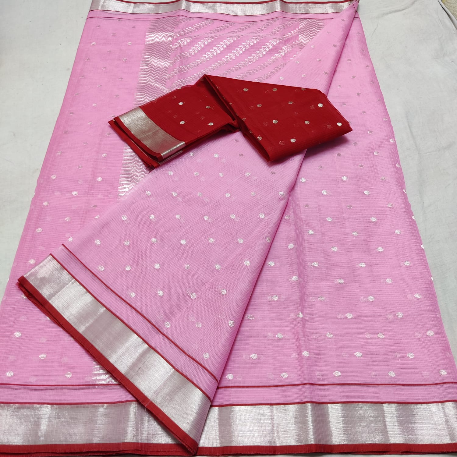 PURE ZARI KOTA SAREE