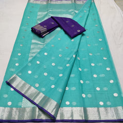 PURE ZARI KOTA SAREE