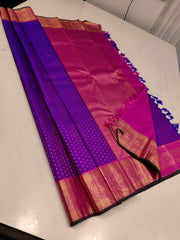 BUTTI & BORDER KANCHI SAREE