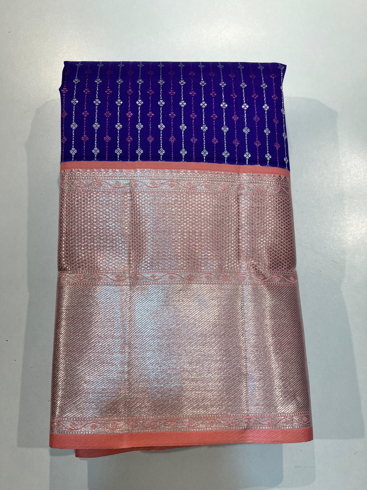 VIOLET / PINK KANCHI SAREE