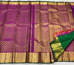 PINK  KANCHI SAREE