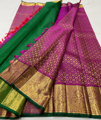 PINK  KANCHI SAREE