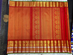 RED GADWAL PATTU SAREE