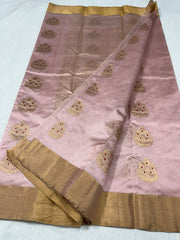 BLUSH PINK CHANDERI SAREE