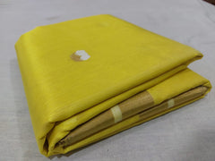 YELLOW CHANDERI SAREE