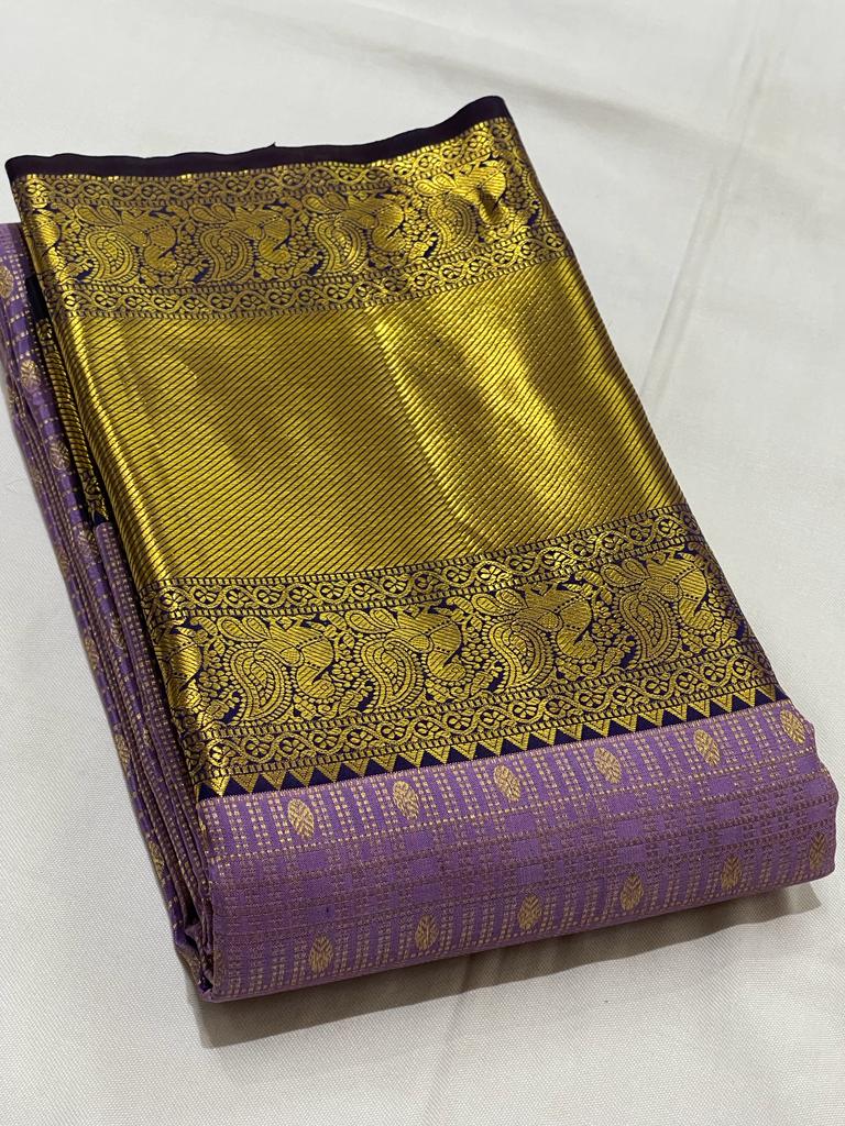 LAVENDER / PURPLE KANCHI SAREE