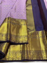 LAVENDER / PURPLE KANCHI SAREE