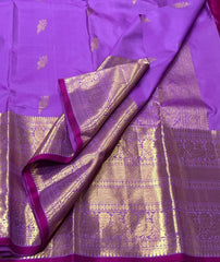 LAVENDER KANCHI SAREE