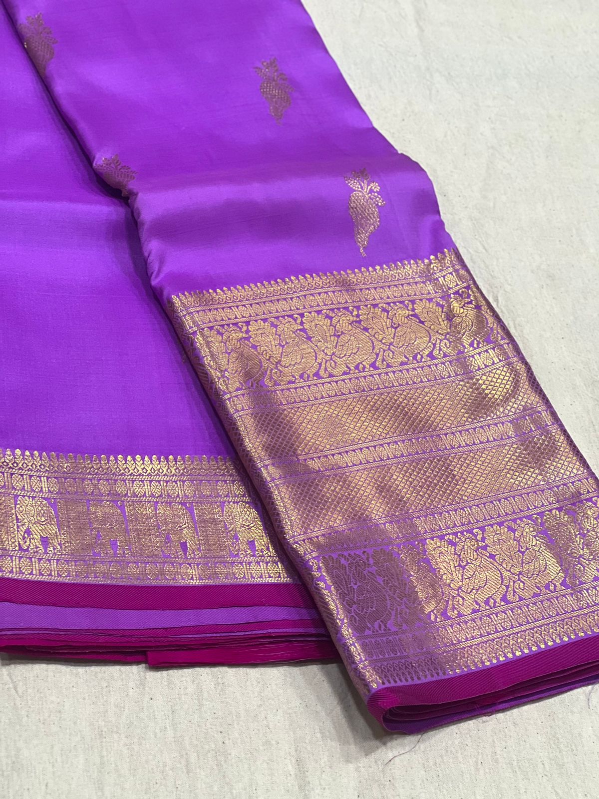 LAVENDER KANCHI SAREE