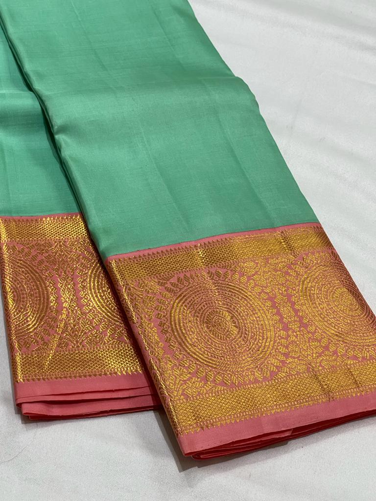 MINT GREEN KANCHI SAREES