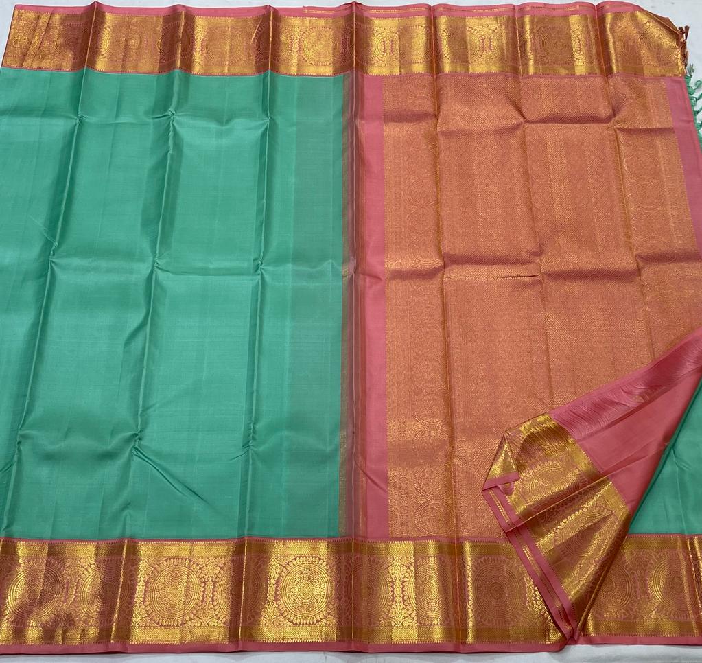 MINT GREEN KANCHI SAREES