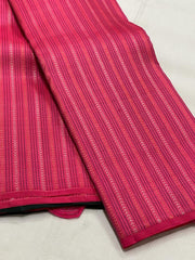 PINK BORDERLESS SAREES