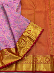 PINK / RED KANCHI SAREES