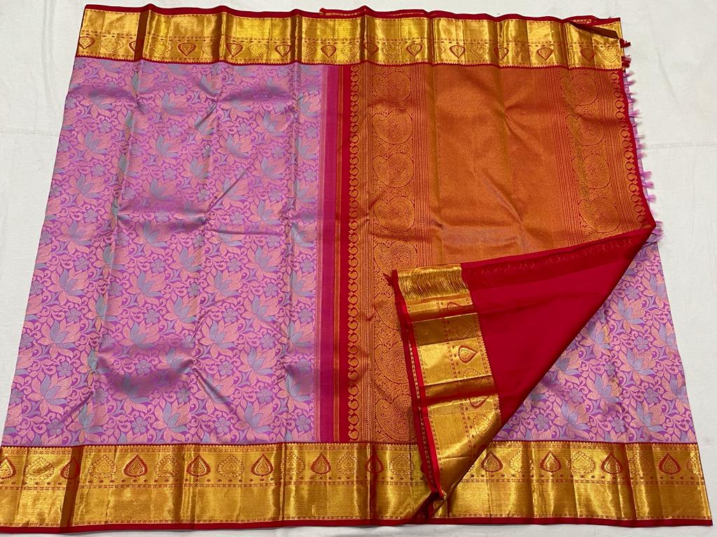 PINK / RED KANCHI SAREES