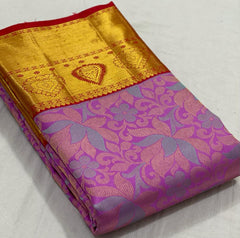 PINK / RED KANCHI SAREES