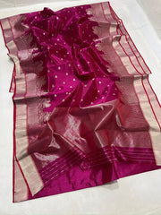 PINK CHANDERI SAREE