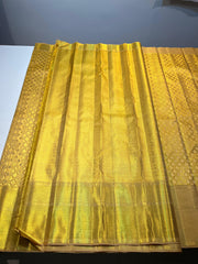 GOLDEN KANCHI SILK SAREE