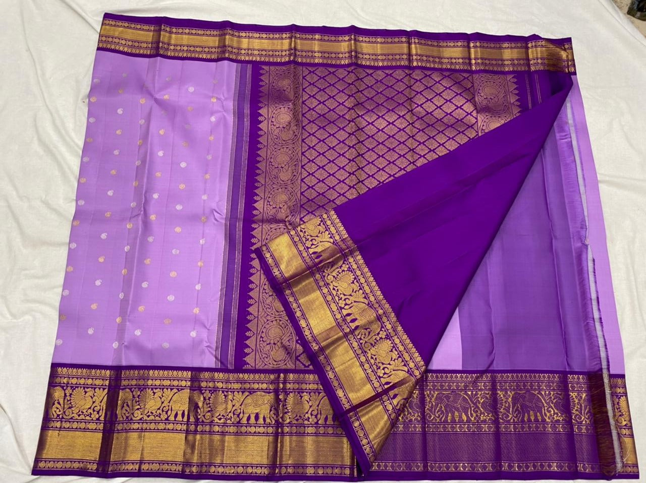 LAVENDER / PURPLE KANCHI SAREES