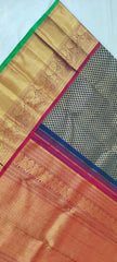 NAVY BLUE / PINK KANCHI SAREES