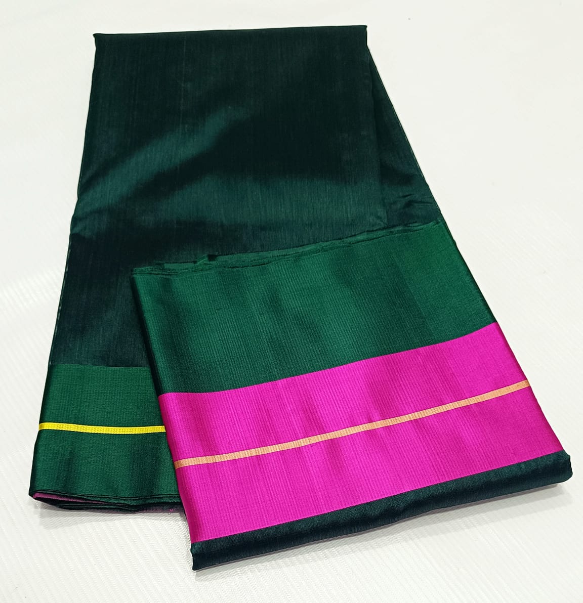 PEACOCK CHANDERI SAREE