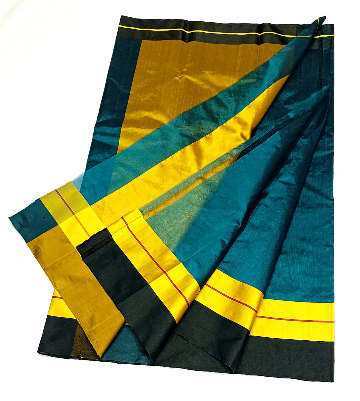 PEACOCK CHANDERI SAREE