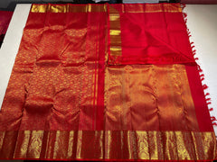 RED BRIDAL KANCHI SAREES