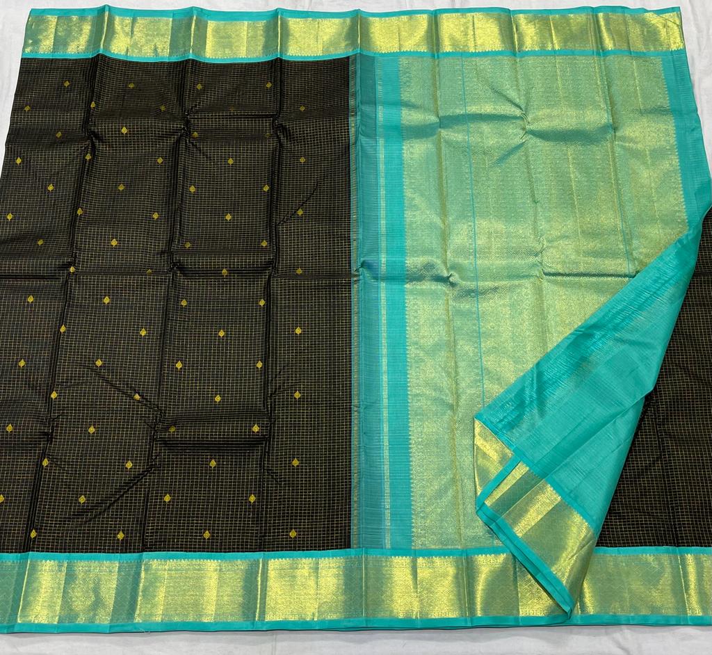 BLACK KANCHI SAREE