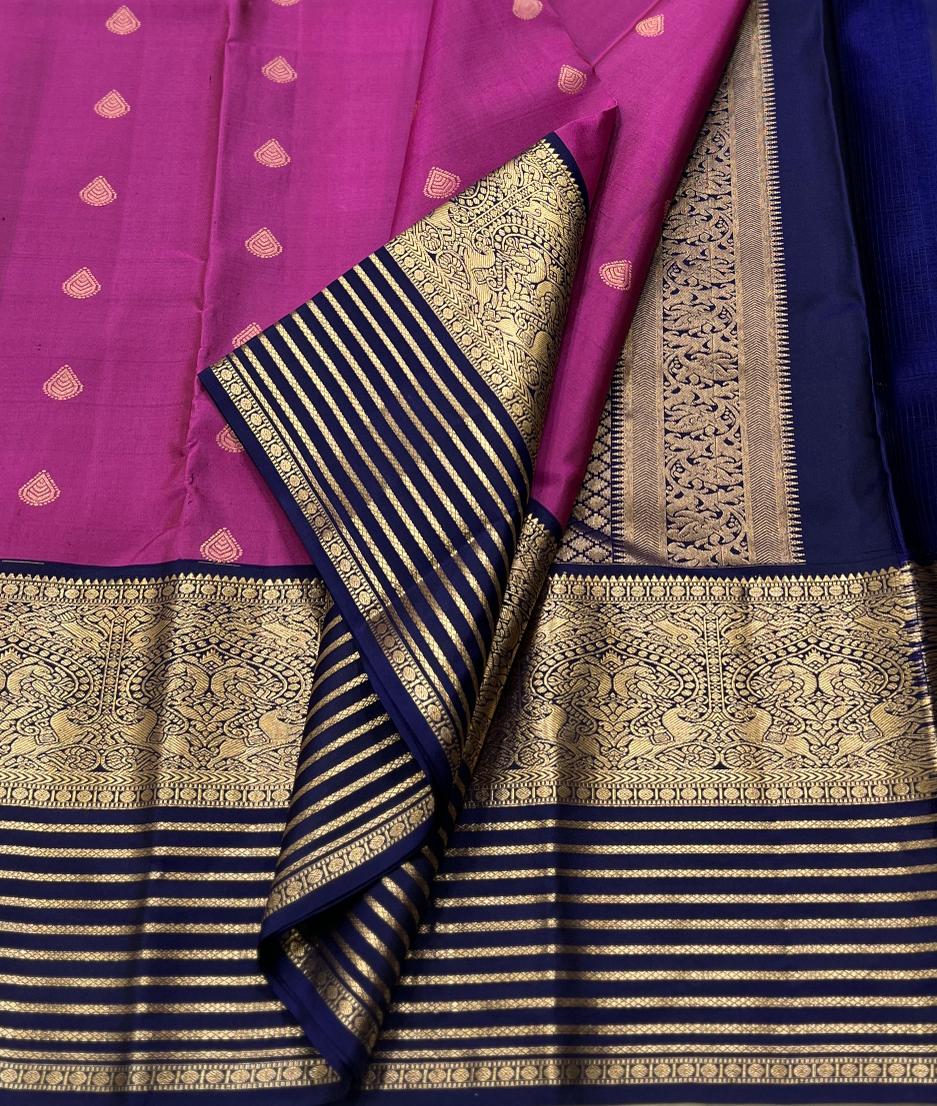 PINK KANCHI SAREE