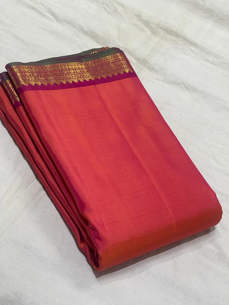 PINK SIMPLE SILK  SAREES