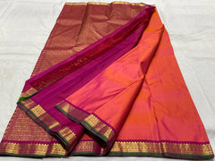 PINK SIMPLE SILK  SAREES