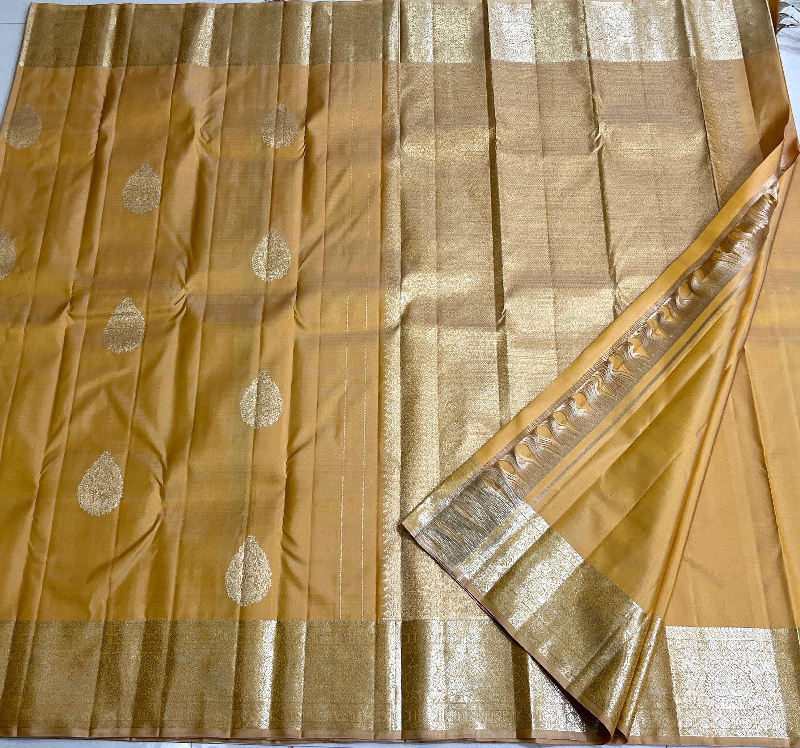 GOLD/SILVER KANCHI NSILK SAREE